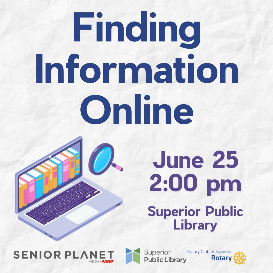 Finding Information Online (1080 x 1080 px)