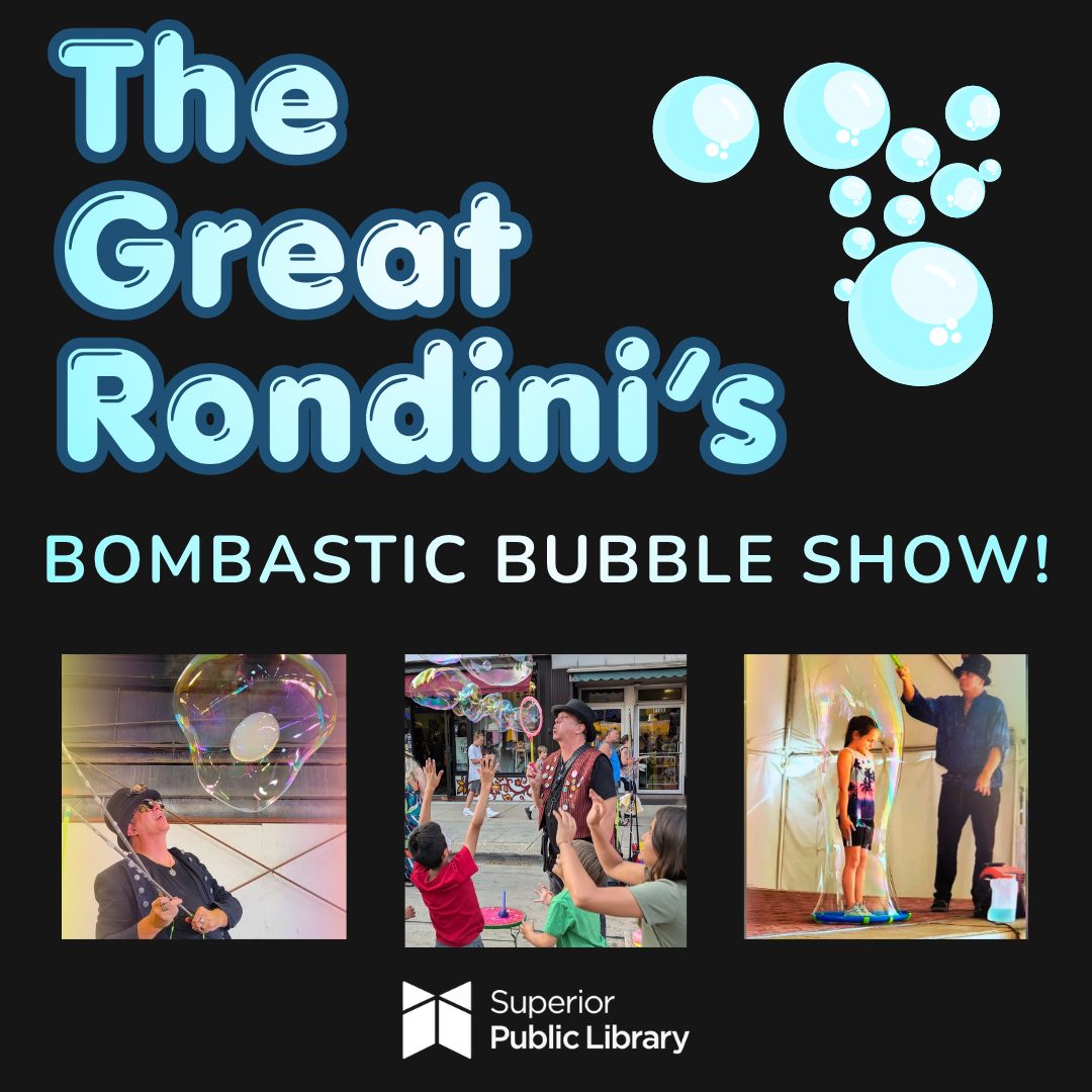 The great rondini bubble show facebook (1080 x 1080 px)