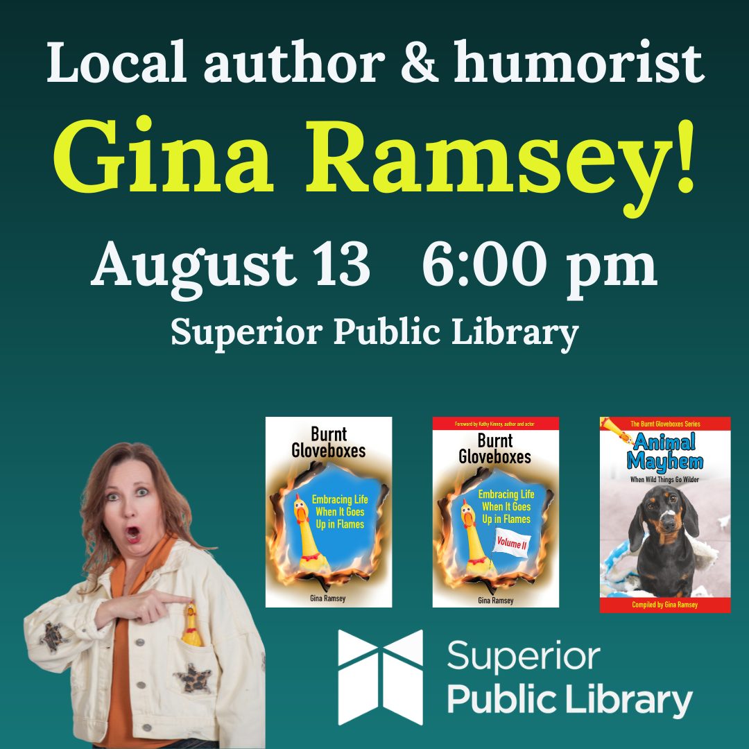 Local authorhumorist Gina Ramsey! (1080 x 1080 px) (1)