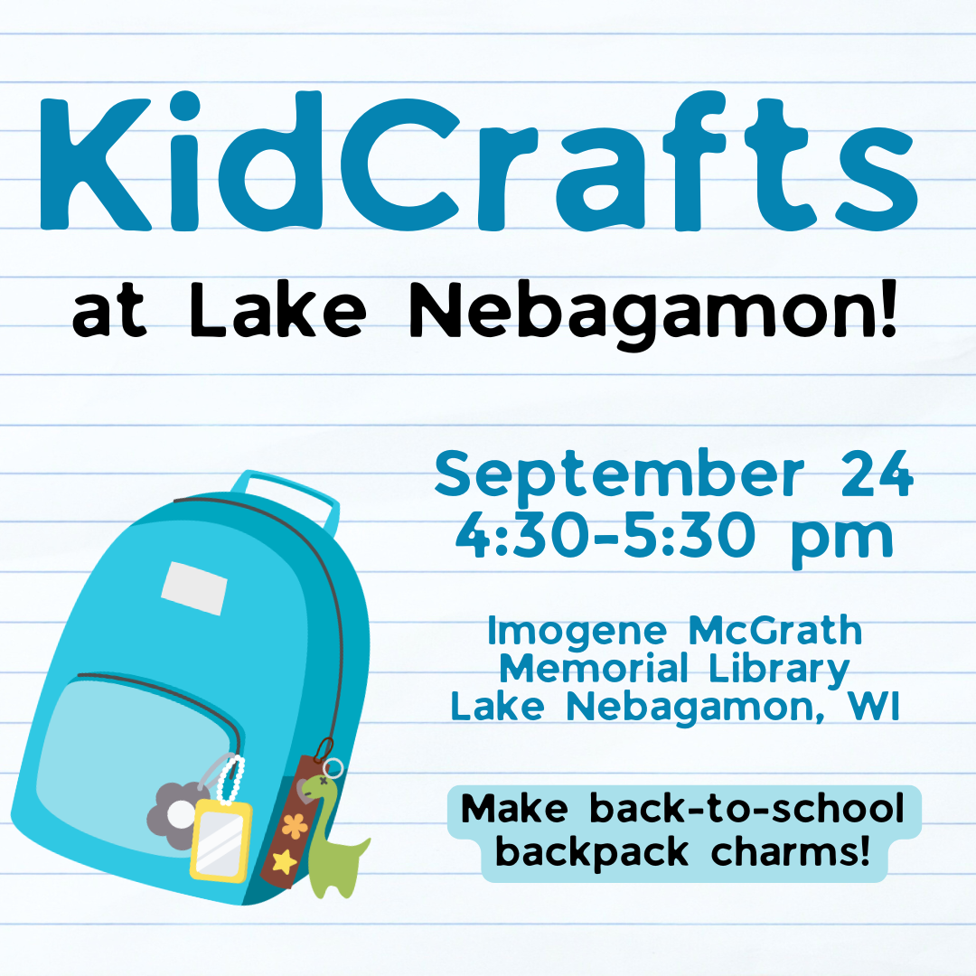 Lake Nebagamon Backpack Charms (1080 x 1080 px)